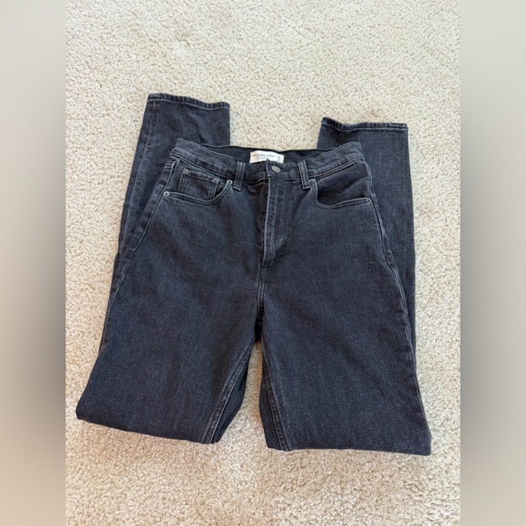 Size 27/4 Abercrombie & Fitch The Slim Straight Ultra High Rise Jeans - Picture 10 of 10